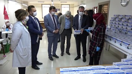 İnegöl Belediyesi’nde hedef 1 milyon maske