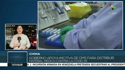 China se suma a proyectos de cooperación promovidos por la OMS