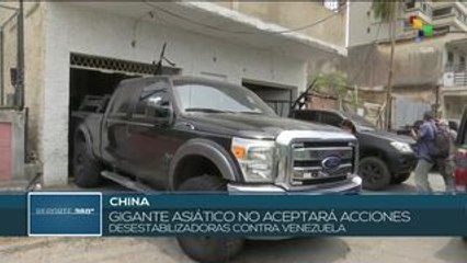China condena plan frustrado de incursión de mercenarios a Venezuela