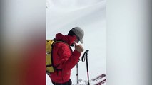 Kar kalınlığı 3 metreye yaklaştı Mayıs ayında kayak yaptılar