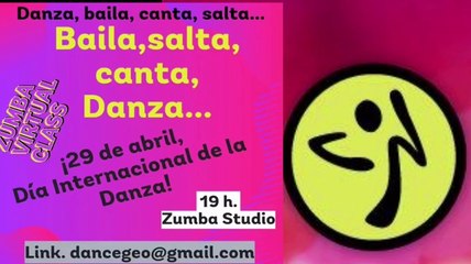 Baila en Casa.  29 abril. Dia Internacional de la Danza.