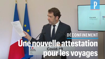 Castaner : «Il faudra une nouvelle attestation pour les trajets de plus de 100 km à vol d'oiseau»