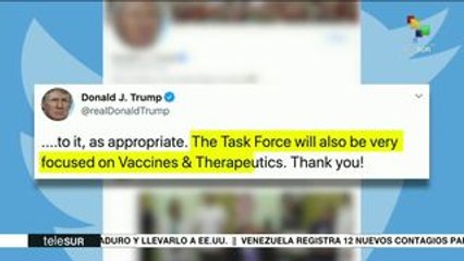 EEUU: Trump titubea en toma de decisiones sobre la pandemia