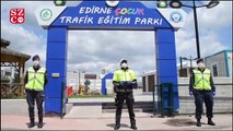 Edirne’de öğrencilere sosyal medyadan trafik eğitimi verildi