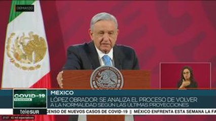 Gobierno mexicano evalúa reinicio de actividades tras la pandemia