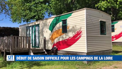 Début de saison difficile pour les campings de la loire