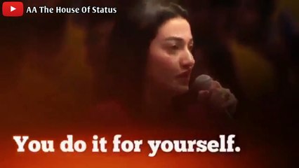 Iron lady Of pakistan Great Speech_ That's a life