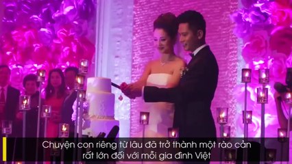 Những gia đình sao Việt hạnh phúc dù một trong hai có con riêng