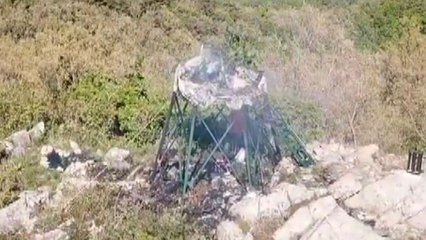 부산 기장군 산불 감시초소 화재..."태양광 설비 합선" / YTN