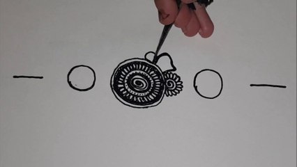 10001 Easy Arabic Mehndi Design For Hands | Number Henna Trick Design  | Mehndication By Hiba