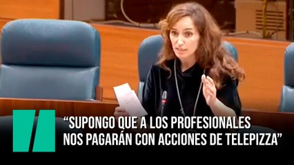 "Supongo que a los profesionales nos pagarán con acciones de Telepizza"