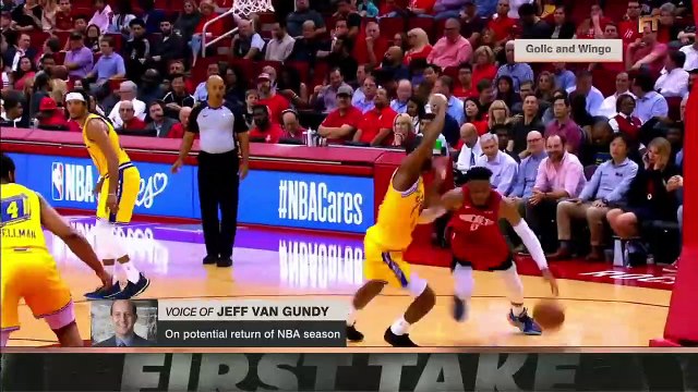 Stephen A. disagrees with Jeff Van Gundy's latest comments on the NBA season - First Take