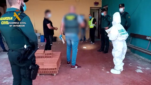 Desmantelan un punto de venta de droga en Llano de Brujas (Murcia)
