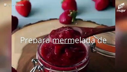 Receta de mermelada de fresa casera