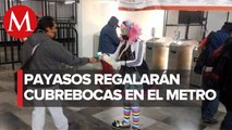 'Que no te cargue el payaso': Metro de CdMx lanza campaña contra coronavirus