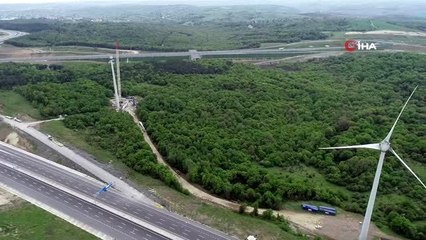 İstanbul Havalimanı yakınındaki rüzgar enerji santralleri Çatalca'ya taşınıyor