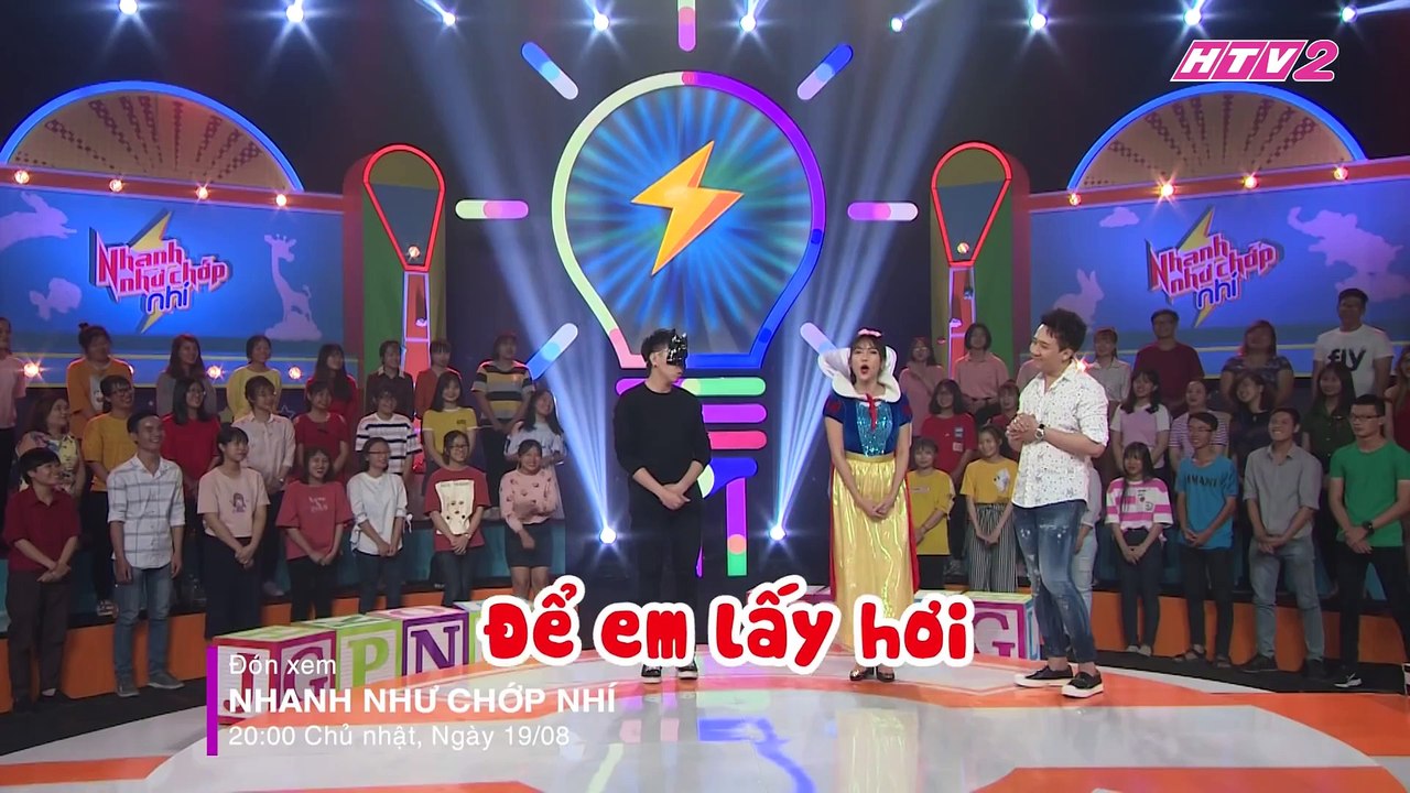 Diệu Nhi và Trấn Thành | Nhanh như chớp nhí