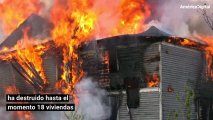 Casi 500 personas evacuadas y 18 viviendas destruidas por incendios en Santa Rosa, Florida