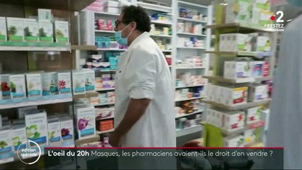 Coronavirus : les pharmaciens étaient autorisés à vendre des masques depuis fin mars et l'ignoraient
