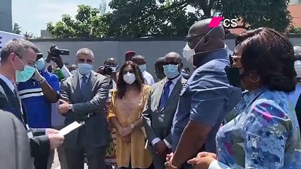 Visite du Chef de l'Etat dans les hôpitaux qui prennent en charge les personnes atteintes du COVID