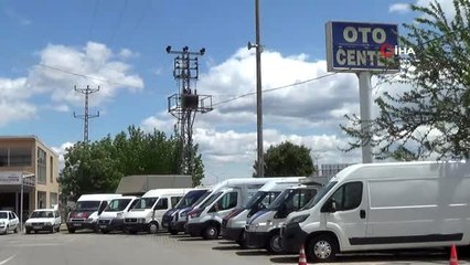İkinci el oto pazarında koronavirüs sessizliği