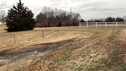 Sport Bike Rider Flips on Mudslide
