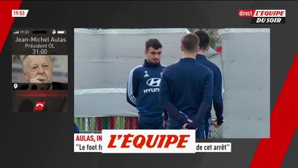 Jean-Michel Aulas : «Plus de difficultés à garder nos meilleurs joueurs» - Foot - L1