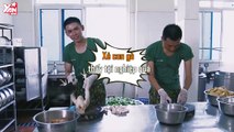 Xuân Nghị thái thịt lợn nhoay nhoáy