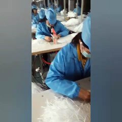 See how masks are currently being made in China