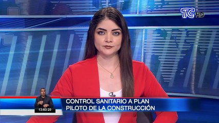 Control sanitario a plan piloto de la construcción