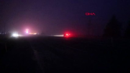 Denizli-Antalya yolunda sis etkili oldu