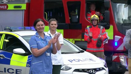 Public come together in nationwide Clap for Carers tribute