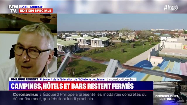 On espère pouvoir ouvrir à partir du 2 juin. Le président de la fédération de l'hôtellerie de plein air assure que les camping sont prêts pour ouvrir à nouveau