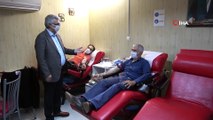 Vatandaşlar konser eşliğinde Kızılay’a kan bağışında bulundu