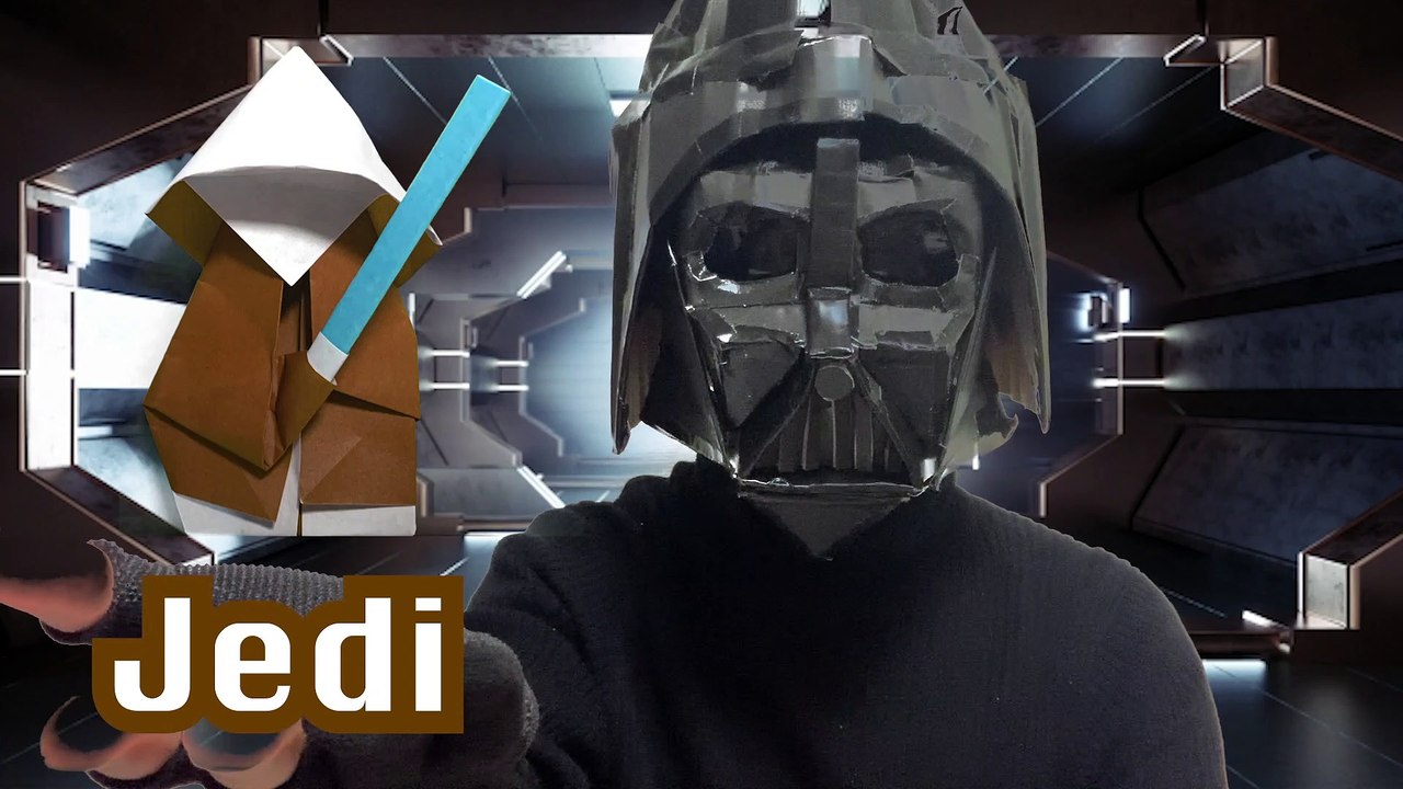 【ORIGAMI - STARWARS JEDI-】StayHome with Vader
