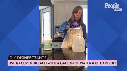 WATCH: DIY Disinfectants and Cleaners That You May Already Have At Home