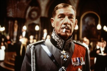 Richard III movie (1995) - Christopher Bowen, Edward Jewesbury, Ian McKellen, Annette Bening, Robert Downey Jr.