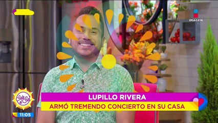 Lupillo Rivera se divierte con sus hijos durante la cuarentena