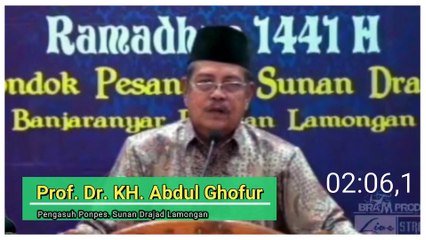 NIkmat yang sempurna I Prof.Dr. KH. Abdul Ghofur