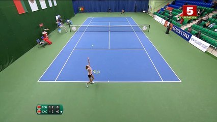 Aryna Sabalenka vs Aliaksandra Sasnovich - BELARUS CUP - 2020 - HIGHLIGHTS -  Credit (@Youtube @Bestoftennis)