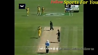 Top 10 Fastest Delivries Of Bret Lee In Cricket History...Best Bowling by Bret Lee