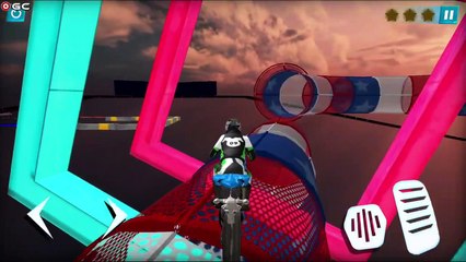 Bike Rider 2020 Motorcycle Stunts Game - Impossible Motor Bike Games - Android GamePlay #4