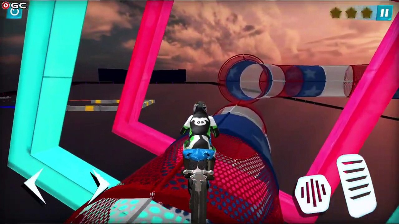 Bike Rider 2020 Motorcycle Stunts Game - Impossible Motor Bike Games - Android GamePlay #4