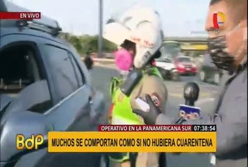¿Vuelta a la normalidad?: pese a cuarentena muchos han salido en sus autos