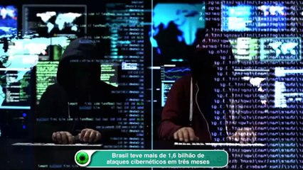 Brasil teve mais de 1,6 bilhão de ataques cibernéticos em três meses