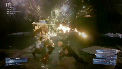 FINAL FANTASY 7 REMAKE [BLIND] NORMAL MODE PART 60 BOSS #11 ABZU (2ND)