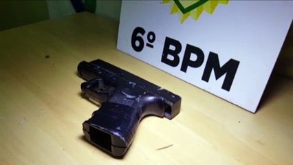 Após briga de cunhados, Polícia Militar detém jovem portando pistola simulacro