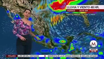 Sandy Tok nos da el pronóstico del tiempo para este jueves 7 de mayo
