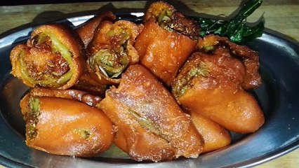 Double Fry Crispy Chilli Bajji | Spicy and Tasty Evening Snacks is Ready