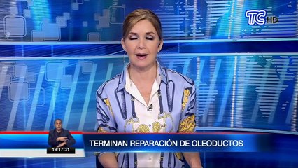 Culminó reparación de oleoductos que transporta crudo desde Amazonia hasta Esmeraldas